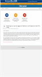 Mobile Screenshot of customers.cyberhostuk.net